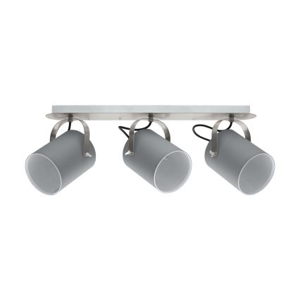 Eglo 98141 - Točkovno svetilo VILLABATE 3xE27/10W/230V