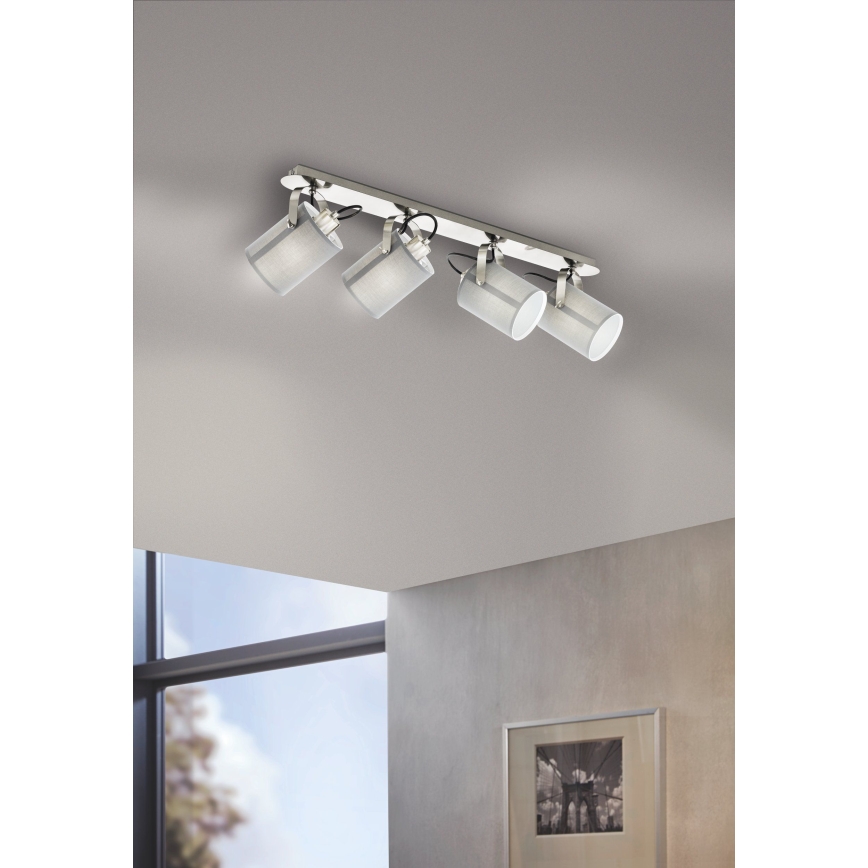 Eglo 98142 - Usmerjena stropna svetilka VILLABATE 4xE27/10W/230V