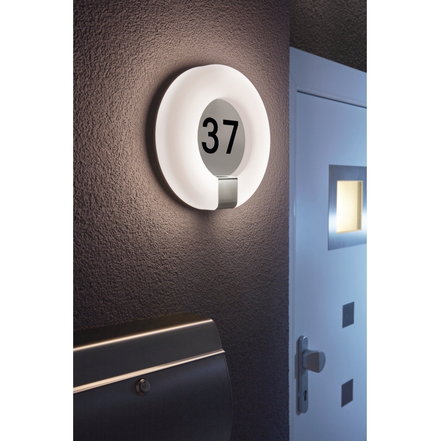Eglo - LED Hišna številka LED/15W/230V IP44