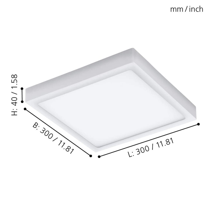 Eglo - LED Zatemnitvena zunanja svetilka ARGOLIS-C LED/22W/230V Bluetooth IP44
