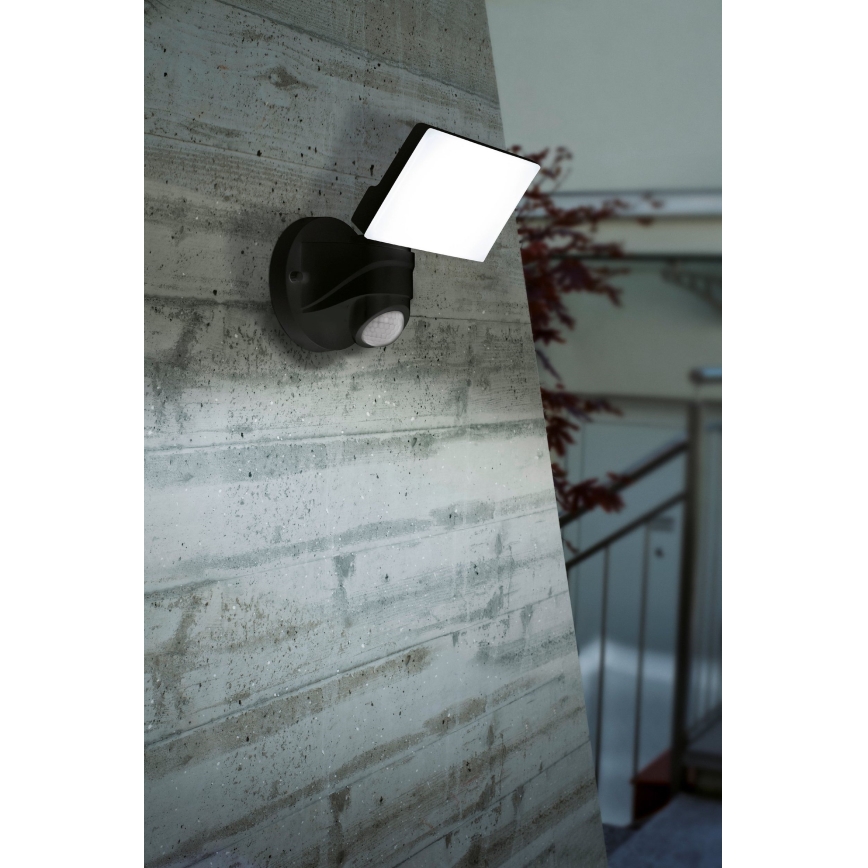 Eglo - LED Zunanja svetilka s senzorjem LED/15W/230V IP44