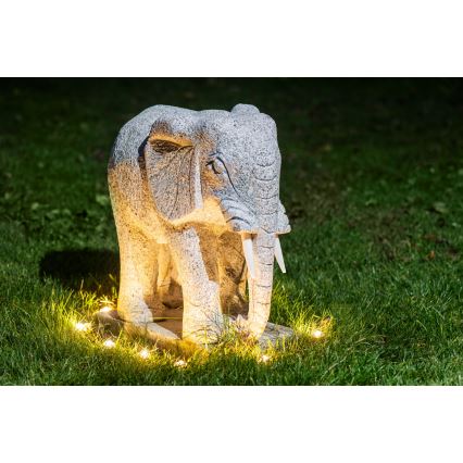 Eglo - LED zunanji dekorativni niz 9×LED 10 m IP65 topla bela