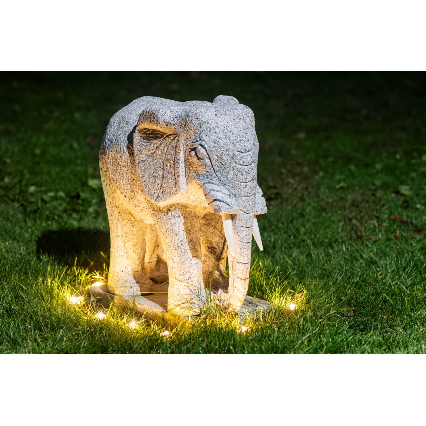 Eglo - LED zunanji dekorativni niz 9×LED 10 m IP65 topla bela