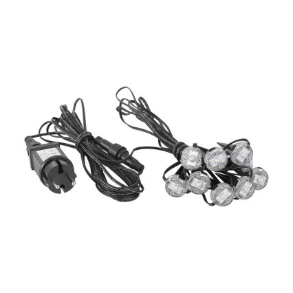 Eglo - LED zunanji dekorativni niz 9×LED 10 m IP65 topla bela