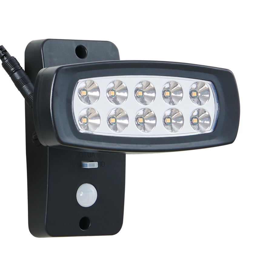 Eglo - LED Solarna stenska svetilka s senzorjem LED/1,2V 600 mAh IP44