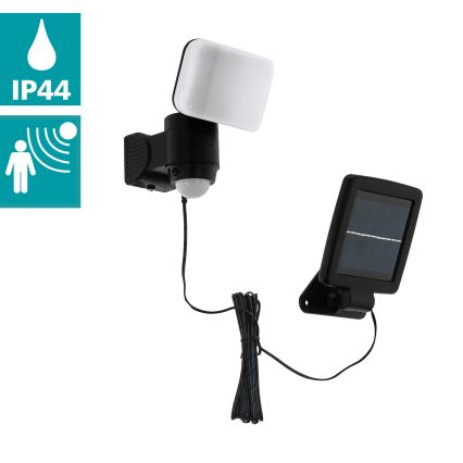 Eglo - LED Solarna stenska svetilka s senzorjem LED/3,7V 1800 mAh IP44