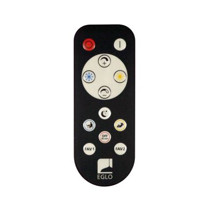 Eglo - LED Zatemnitvena stropna svetilka LED/19,5W/230V + Daljinski upravljalnik