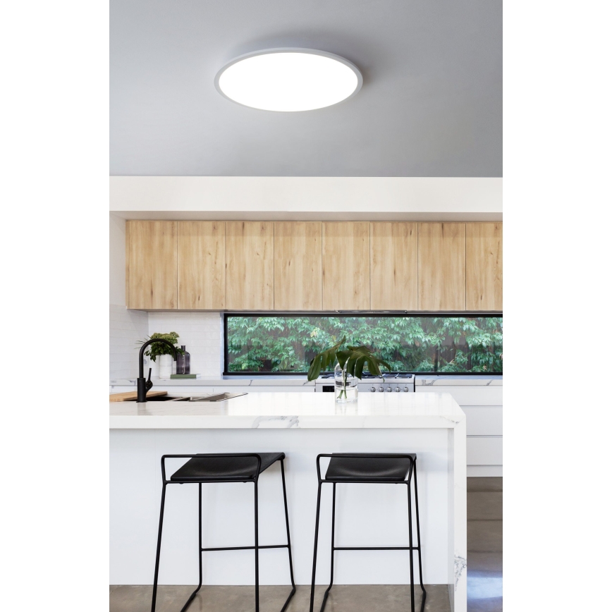 Eglo - LED Zatemnitvena stropna svetilka LED/30W/230V + Daljinski upravljalnik