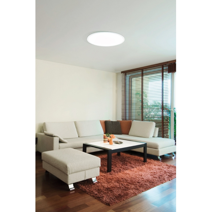 Eglo - LED Zatemnitvena stropna svetilka LED/30W/230V + Daljinski upravljalnik
