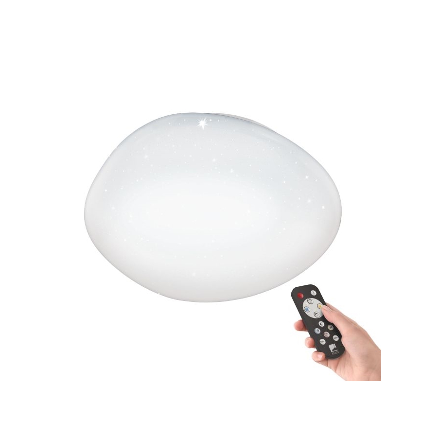 Eglo - LED Zatemnitvena stropna svetilka LED/24W/230V + Daljinski upravljalnik