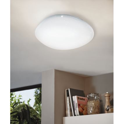 Eglo - LED Zatemnitvena stropna svetilka LED/24W/230V + Daljinski upravljalnik