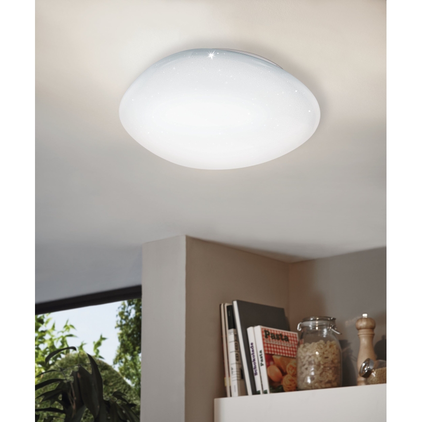 Eglo - LED Zatemnitvena stropna svetilka LED/24W/230V + Daljinski upravljalnik