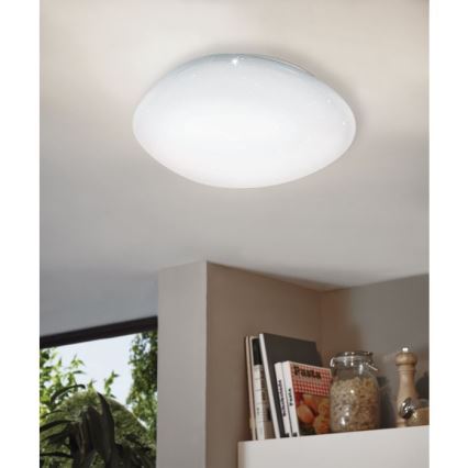 Eglo 98228 - zatemnjiva LED stropna svetilka SILERAS-A LED/36W/230V, premer 60 cm + daljinski upravljalnik