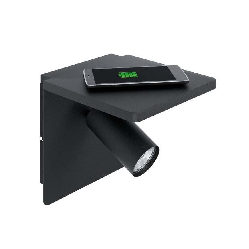 Eglo - LED Stenska svetilka 1xGU10/5W/230V
