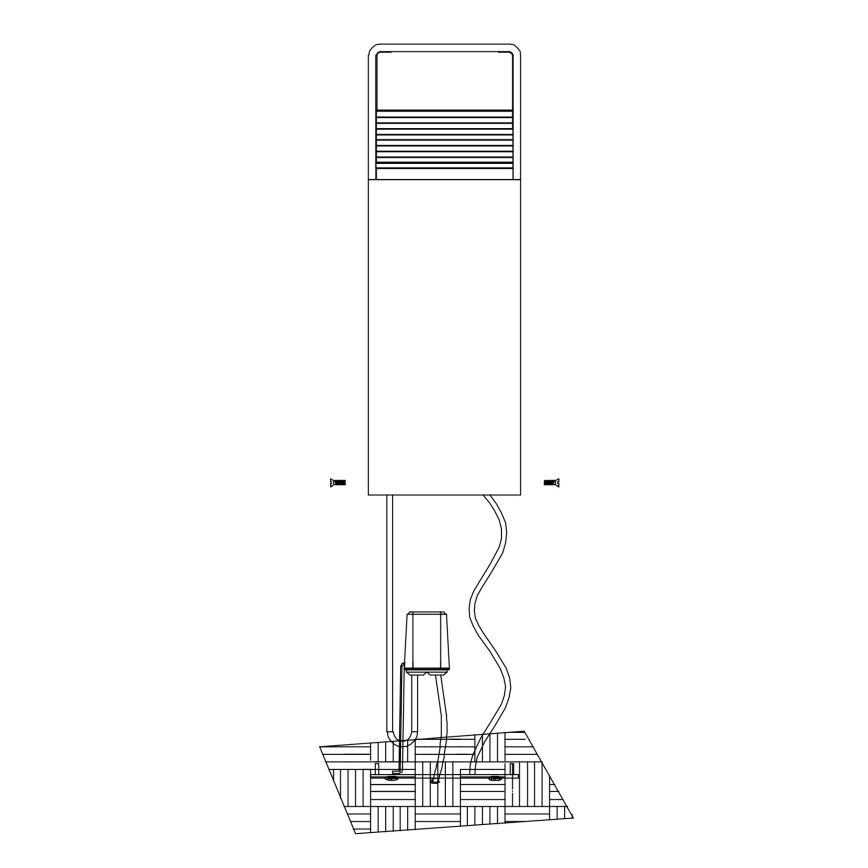 Eglo - LED Zunanja svetilka LED/5W/230V IP44