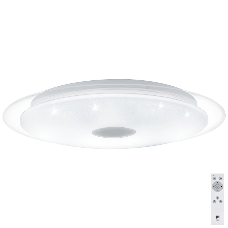 Eglo - LED Zatemnitvena stropna svetilka LED/24W/230V + Daljinski upravljalnik