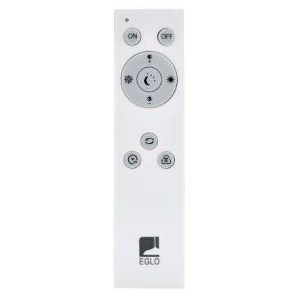 Eglo - LED Zatemnitvena stropna svetilka LED/24W/230V + Daljinski upravljalnik