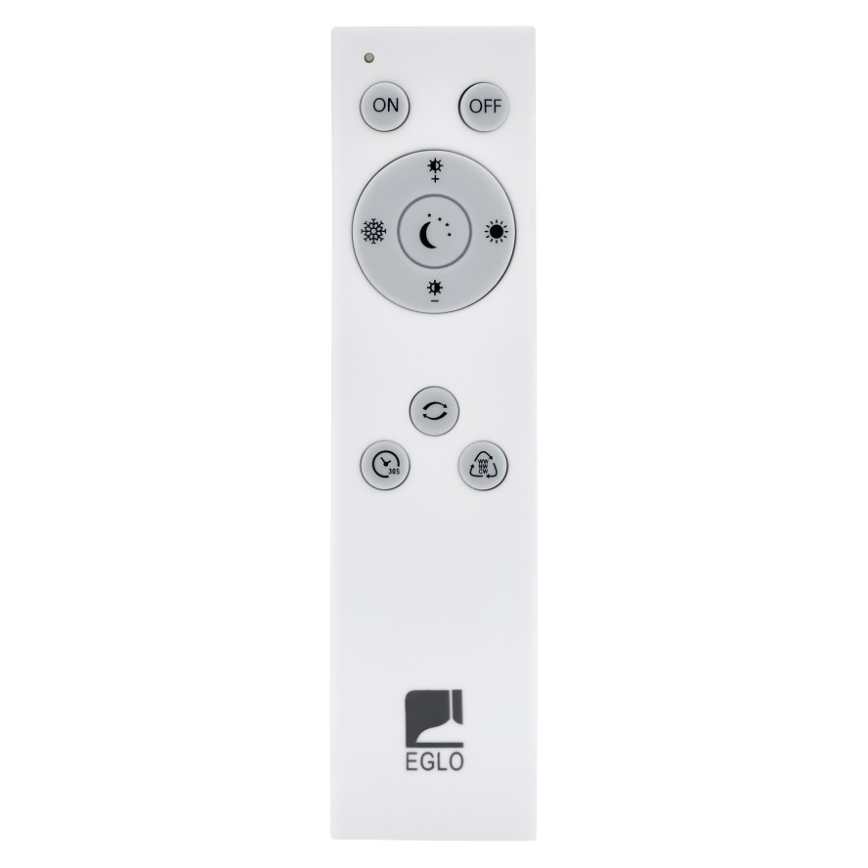 Eglo - LED Zatemnitvena stropna svetilka LED/24W/230V + Daljinski upravljalnik