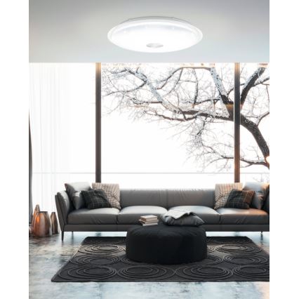 Eglo - LED Zatemnitvena stropna svetilka LED/36W/230V + Daljinski upravljalnik