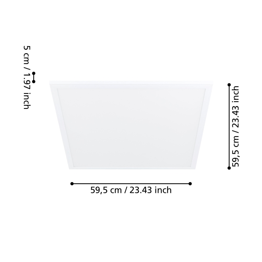 Eglo - LED Stropna svetilka s senzorjem LED/34W/230V