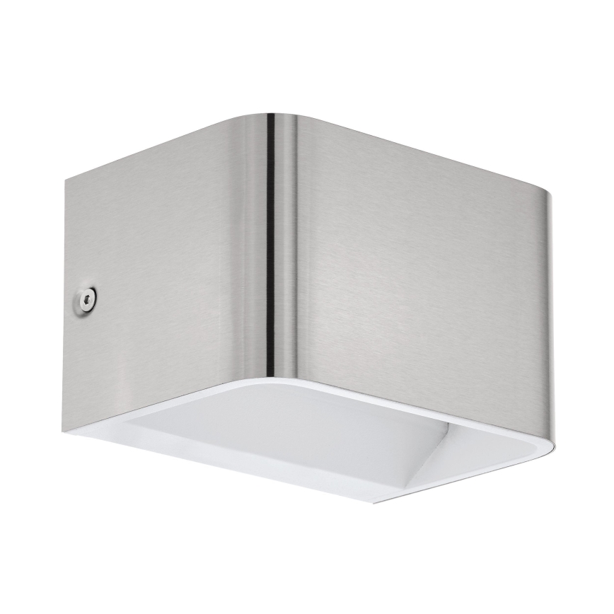 Eglo - LED Stenska svetilka LED/6W/230V 3000K mat krom