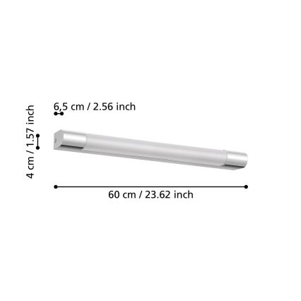 Eglo - LED Kopalniška luč za osvetlitev ogledala LED/16W/230V IP44