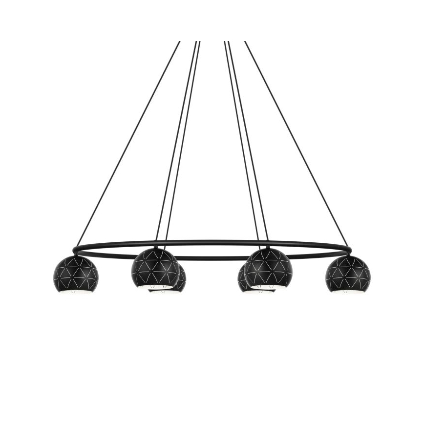 Eglo - Lestenec na vrvici 6xE14/40W/230V