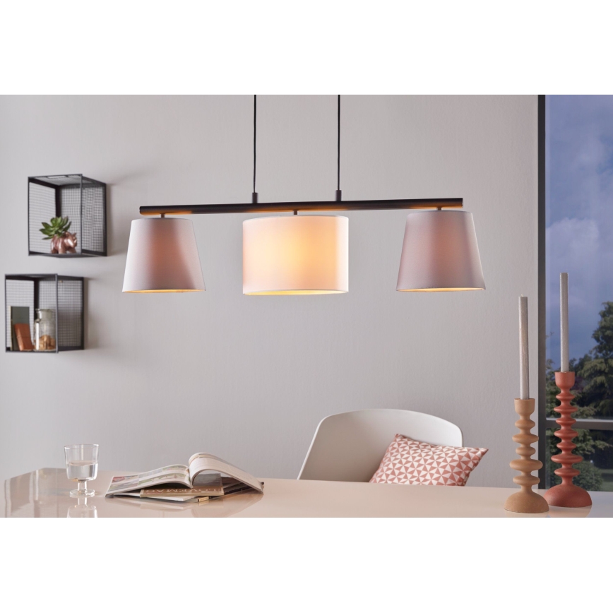 Eglo - Lestenec na vrvici 3xE14/25W/230V