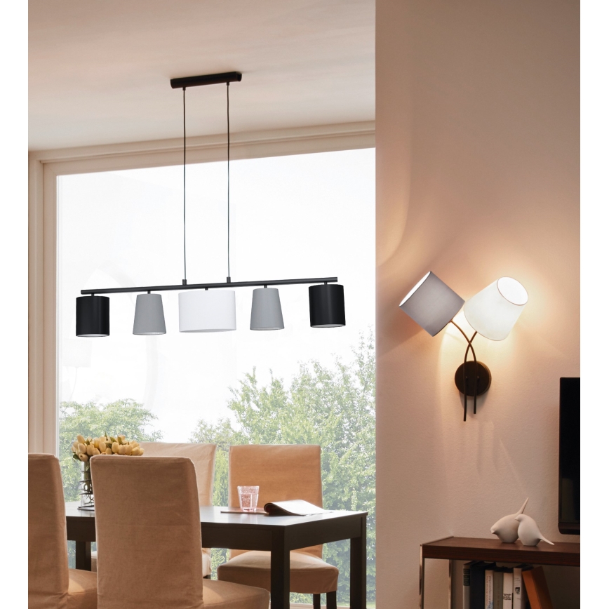 Eglo - Lestenec na vrvici 5xE14/25W/230V