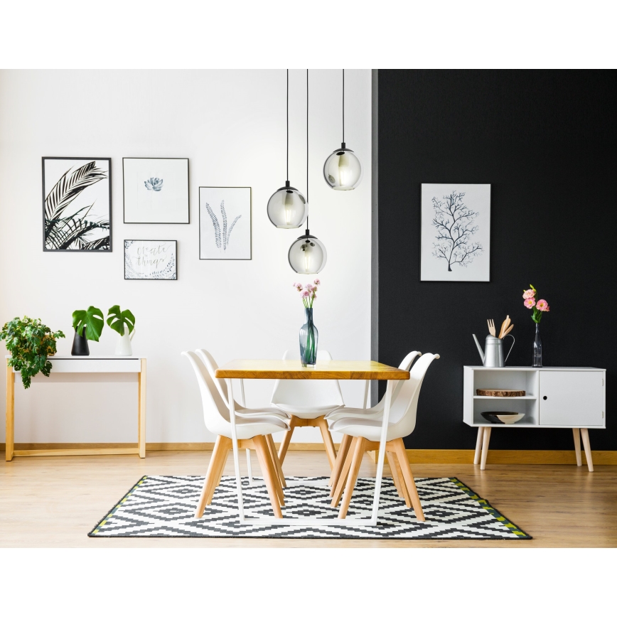 Eglo 98653 - Lestenec na vrvici ARISCANI 3xE27/40W/230V