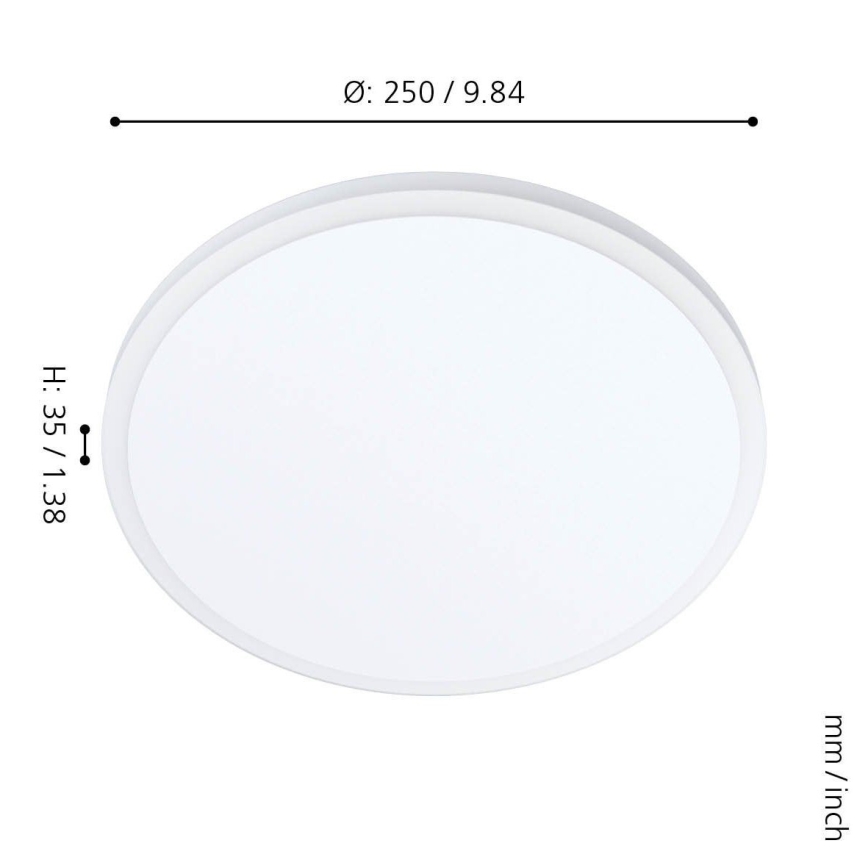 Eglo - LED Stropna svetilka LED/11,4W/230V
