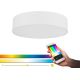 Eglo - LED RGB Zatemnitvena stropna svetilka ROMAO-C LED/33W/230V + Daljinski upravljalnik