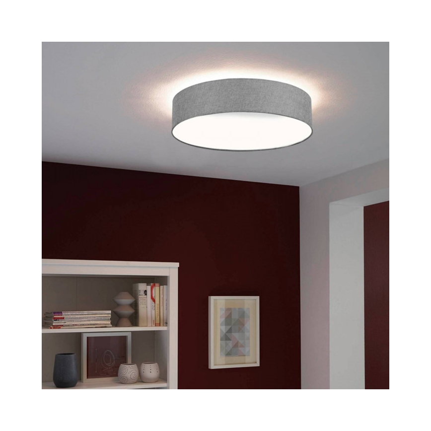 Eglo - LED RGB Zatemnitvena stropna svetilka ROMAO-C LED/33W/230V + Daljinski upravljalnik
