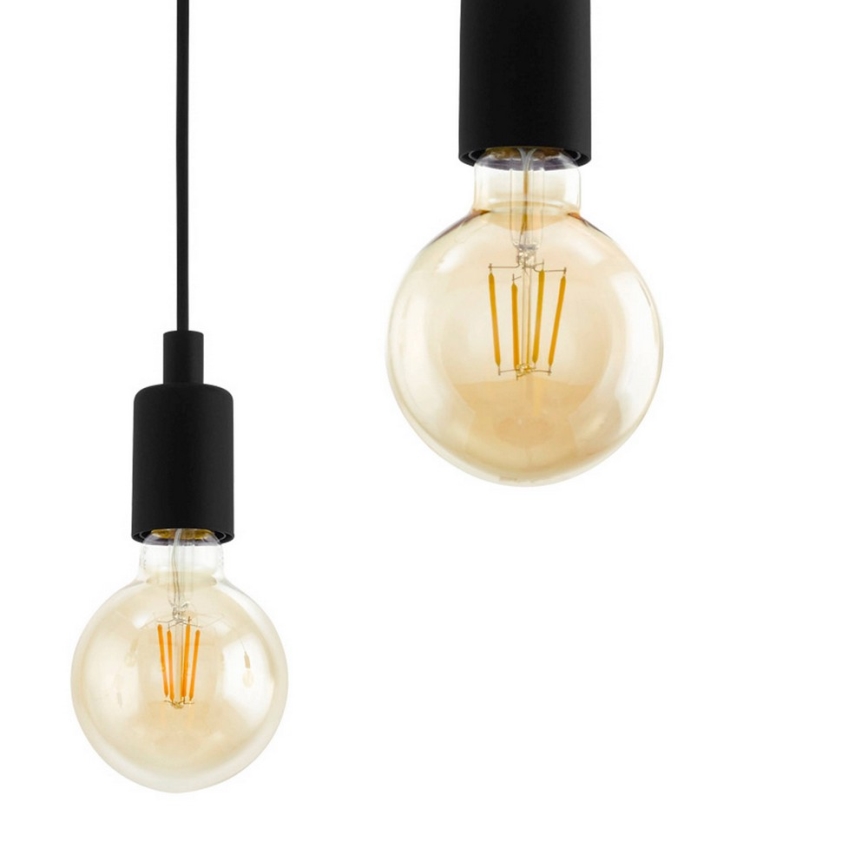 Eglo - Lestenec na vrvici 6xE27/60W/230V spider
