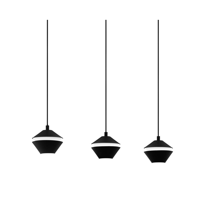 Eglo - LED Lestenec na vrvici 3xGU10/5W/230V