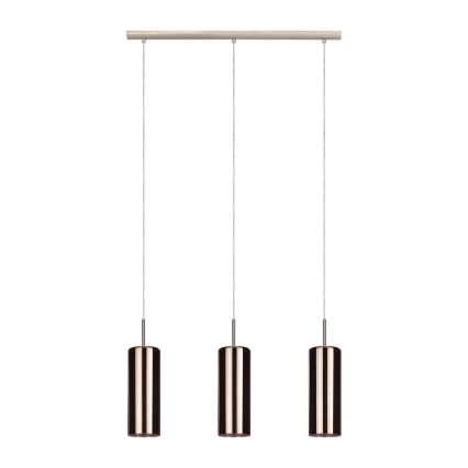 Eglo 98699 - Viseči lestenec na kablu SELVINO 3xE27/15W/230V
