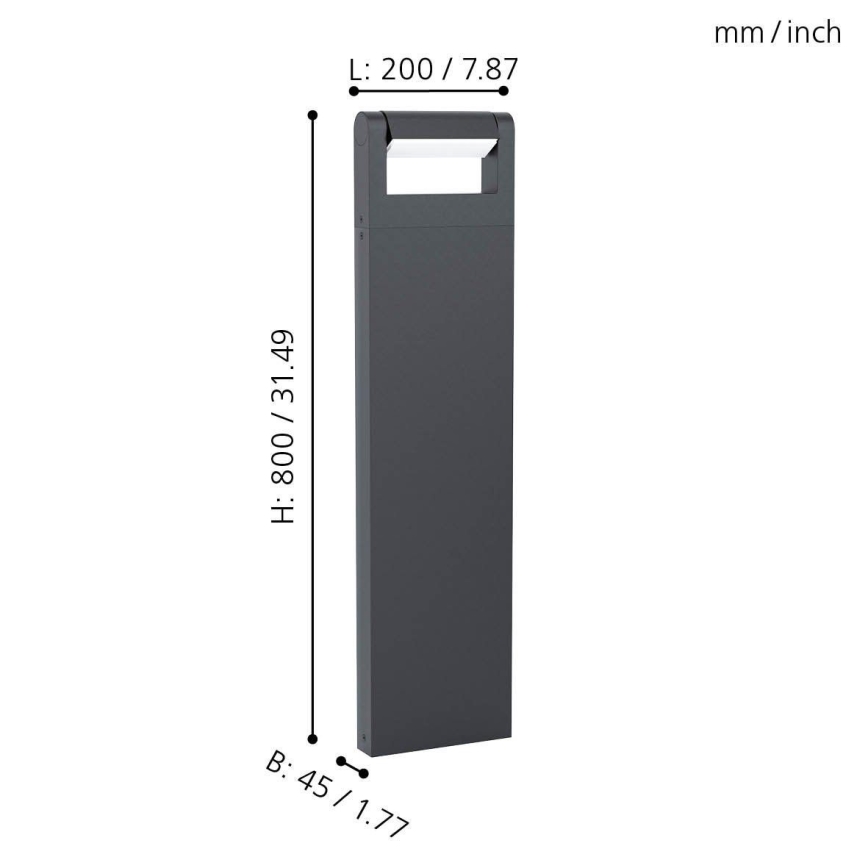Eglo - LED Zunanja svetilka LED/4,8W/230V IP44