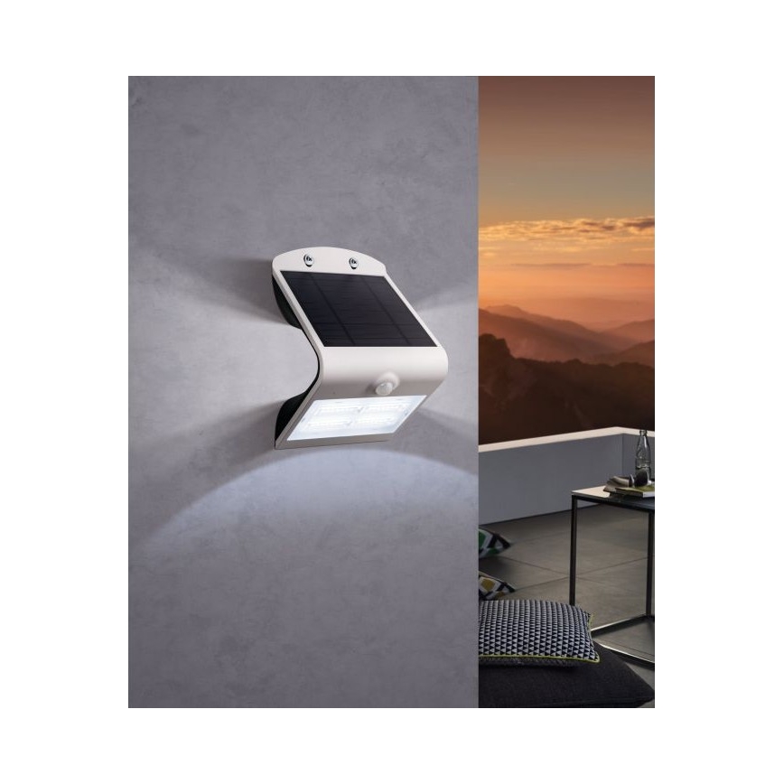 Eglo - LED solarna svetilka s senzorjem LED/3,2W/3,7V 2000 mAh IP54