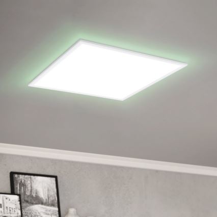 Eglo - RGBW Stropna svetilka z možnostjo zatemnitve LED/32,5W/230V 2700-6500K 60x60 cm + Daljinski upravljalnik