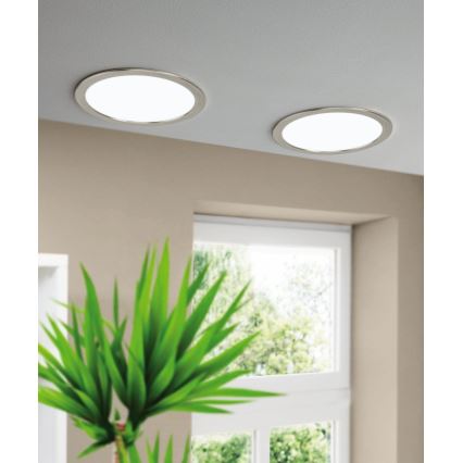 Eglo - LED Zatemnitvena kopalniška vgradna svetilka LED/16,5W/230V IP44 ZigBee