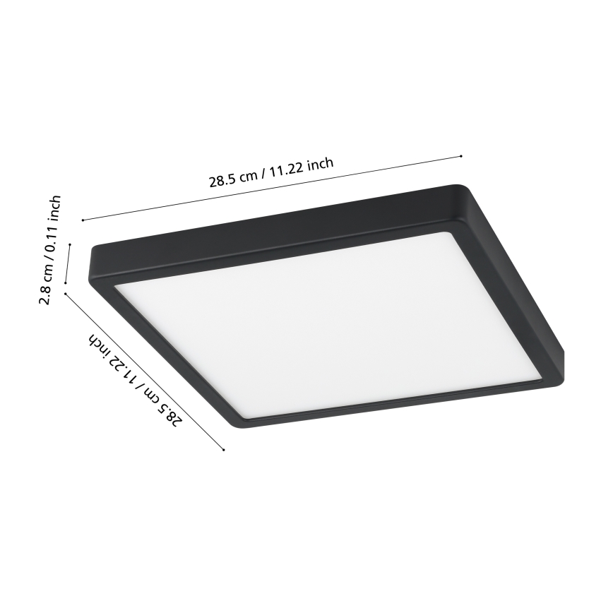 Eglo - LED Zatemnitvena kopalniška svetilka LED/19,5W/230V IP44 ZigBee