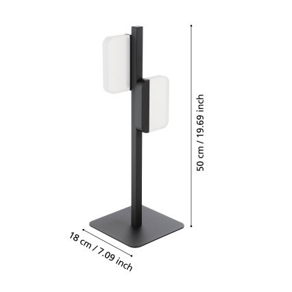 Eglo - LED Namizna svetilka 2xLED/4,5W/230V