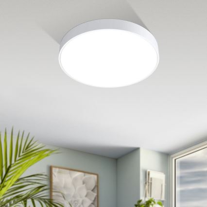 Eglo - LED Zatemnitvena stropna svetilka LED/18W/230V + Daljinski upravljalnik