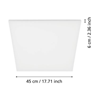 Eglo - LED Stropna svetilka LED/20W/230V