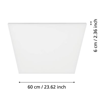 Eglo - LED Stropna svetilka LED/33W/230V