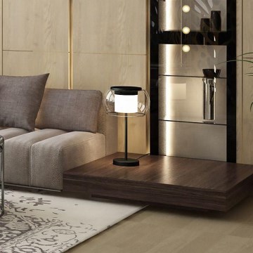 Eglo 99024 - LED RGB namizna svetilka BRIAGLIA-C, z regulacijo svetlosti, LED/15W/230V