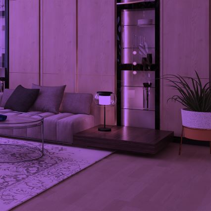 Eglo 99024 - LED RGB namizna svetilka BRIAGLIA-C, z regulacijo svetlosti, LED/15W/230V