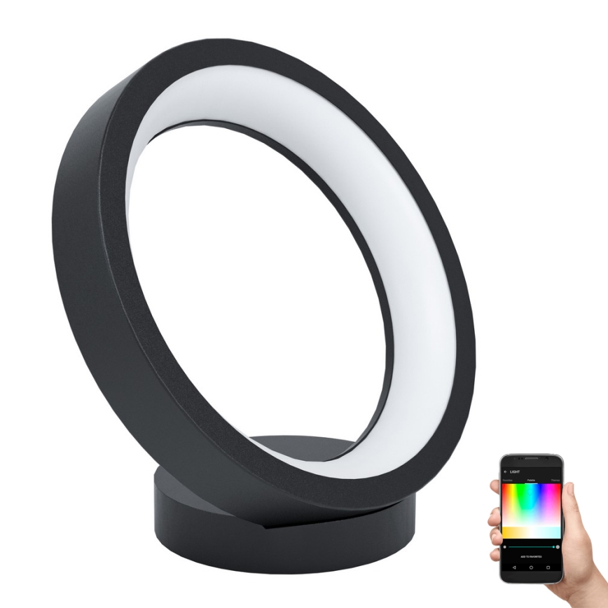 Eglo 99029 - LED RGB zatemnjevalna namizna svetilka MARGHERA-C LED/16W/230V