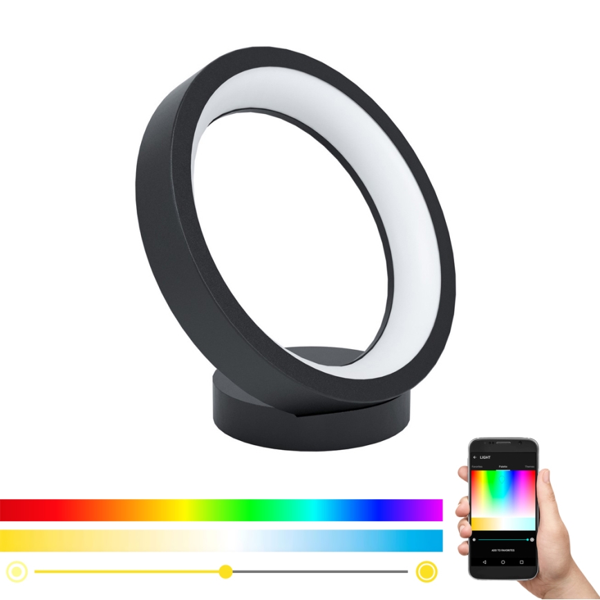 Eglo 99029 - LED RGB zatemnjevalna namizna svetilka MARGHERA-C LED/16W/230V