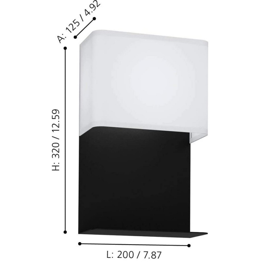 Eglo - LED Stenska svetilka LED/5,4W/230V